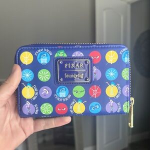 Loungefly Pixar Blue Character Wallet